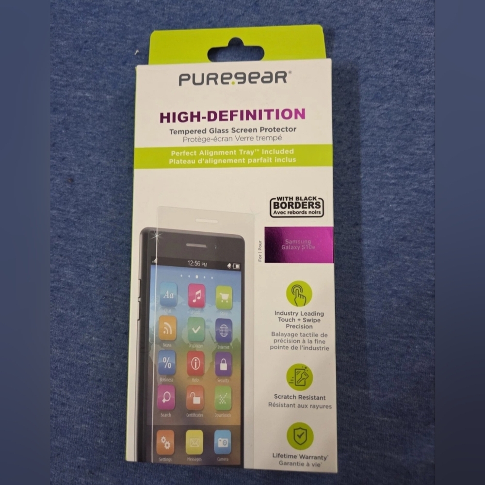 Puregear High Def Screen Protector- Samsung S10E (new/ in box)